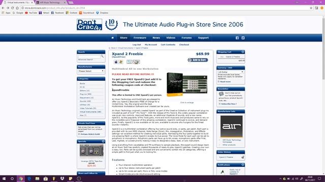 Xpand!2 VST - Free Download смотреть онлайн