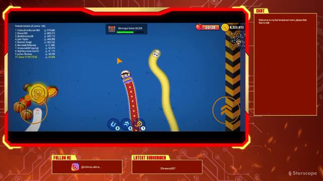 Worms Zone смотреть онлайн