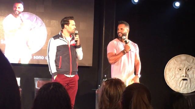 Snippet of Ricky Whittle & Brett Dalton panel Jibland4 смотреть онлайн