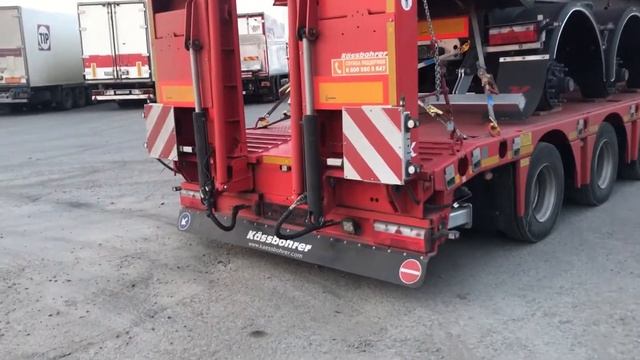 трал Kässbohrer LB4, 2021 г.в., низкорамный, 4-х осный, отгрузка в г. Владивосток, 06.07.2021 г. смотреть онлайн