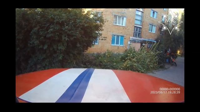 На пожаре в Пинске работниками МЧС спасена хозяйка квартиры