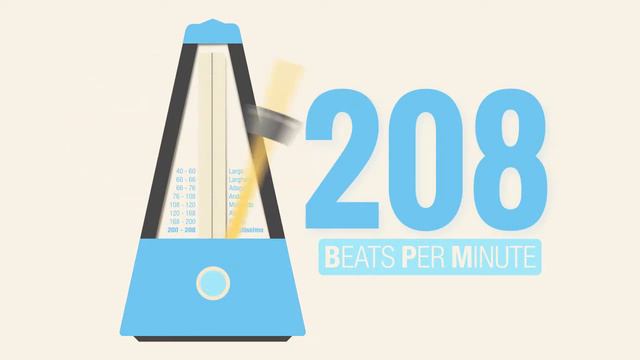 208 BPM Metronome | The BLuetiFuLL MeTRoNoME