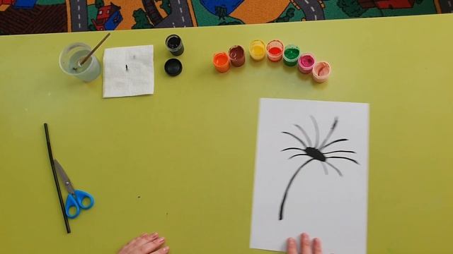 Нетрадиційна техніка малювання "Квітка - семицвітка" смотреть онлайн