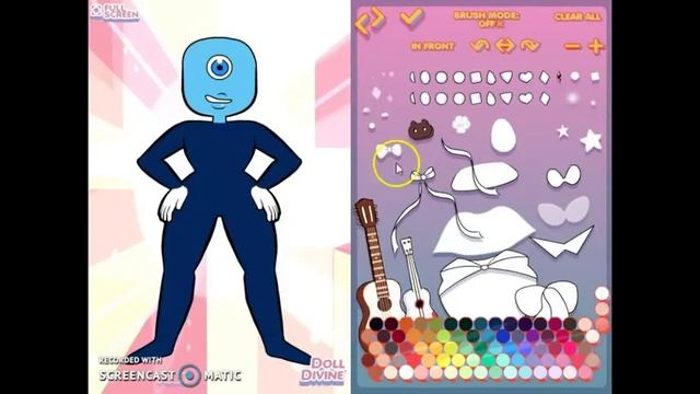 Wedding Ruby and Sapphire tutorial on Gemsona Maker смотреть онлайн