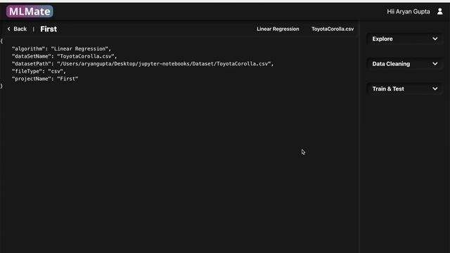 MLMate || Desktop Application || Reactjs || Electronjs || Flask || Machine Learning смотреть онлайн