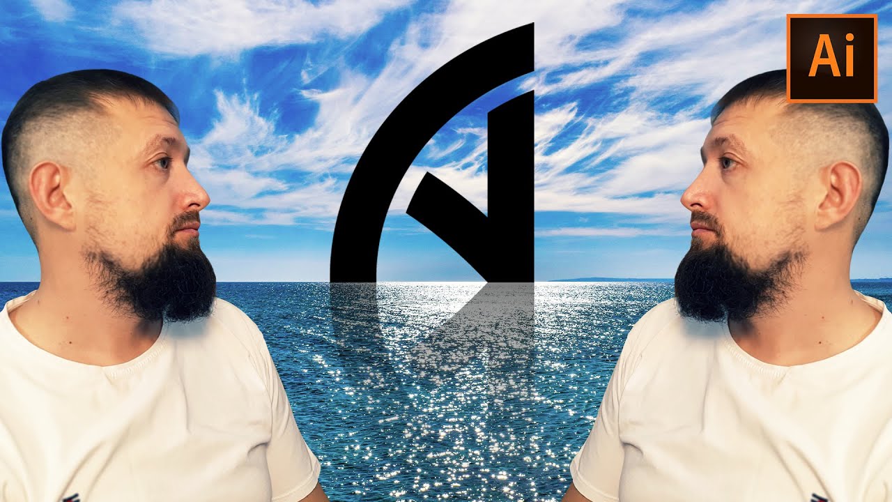 Два способа сделать зеркальное отражение в иллюстраторе смотреть онлайн