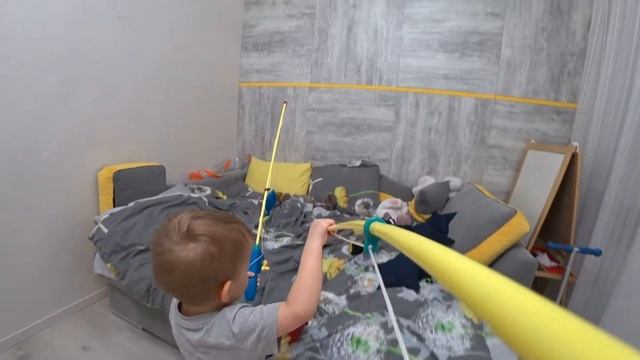 Рыбалка . Ловим рыбу . Детская Игра Рыбалка . Учим Цвета . Детский Канал смотреть онлайн