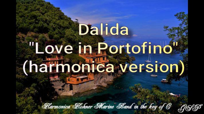 ГГ - Dalida "Love in Portofino" (версия для губной гармоники). смотреть онлайн