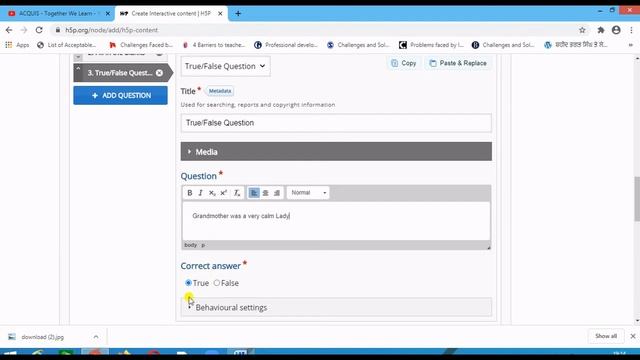 Complete Workshop on H5P (Part-4), Quiz, Questionnaire, Mark The Word смотреть онлайн