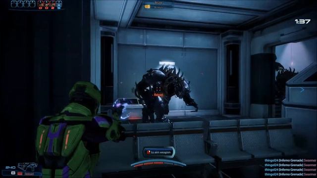 Mass Effect 3 - N7 Paladin Gold Play Zero Level смотреть онлайн