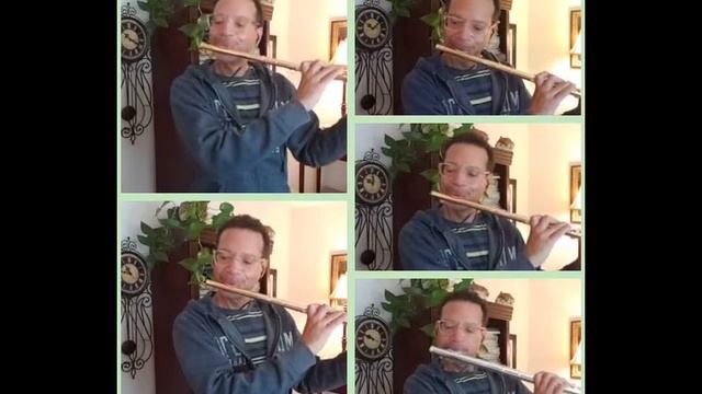 Holberg Suite - Praeludium (excerpt) - Edvard Grieg arr. for 4 flutes and alto flute смотреть онлайн