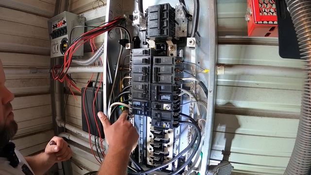 How to install a generator transfer switch 120 and 240 volt #703 Ecoflow whole home power solution смотреть онлайн