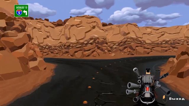 Full Throttle Remastered - Прохождение игры на русском - Прыжок через ущелье [#4] смотреть онлайн