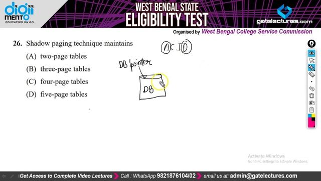 WB SET Computer Science and Application Full paper 2 Answer Keys 2017 смотреть онлайн