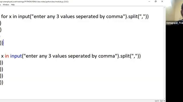 Basics of Python (Oct 3, 2020) смотреть онлайн