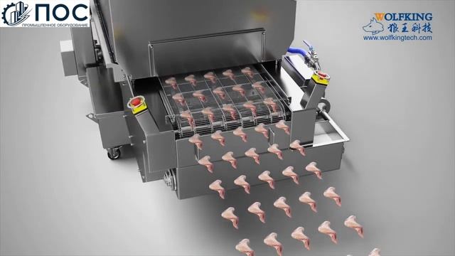 Туннельная печь Wolfking с 3D анимацией смотреть онлайн