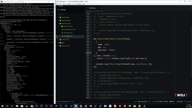 MongoDB Tutorial - Fetch, Remove, and Update смотреть онлайн