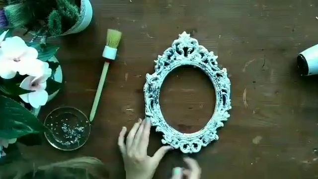 Декор рамки "барокко". Состаривание. Античность смотреть онлайн