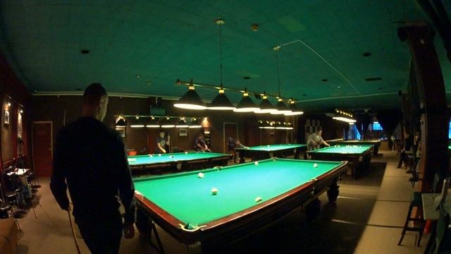 Отличный отыгрыш в партии по свободной пирамиде, русский бильярд смотреть онлайн