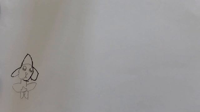 Зайчик и щенок. "Проба пера " от Насти, 7,5 лет смотреть онлайн