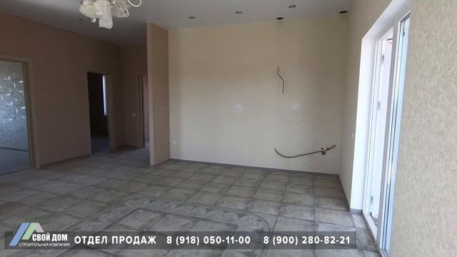 Свой Дом. Обзор одноэтажного дома с ремонтом площадью 94 квадратных метров в Борисовке. смотреть онлайн