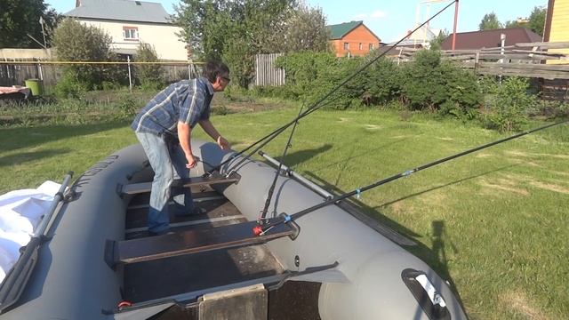 Приспособление для ловли карася с лодки. ПРОСТО, КОМПАКТНО, УДОБНО смотреть онлайн