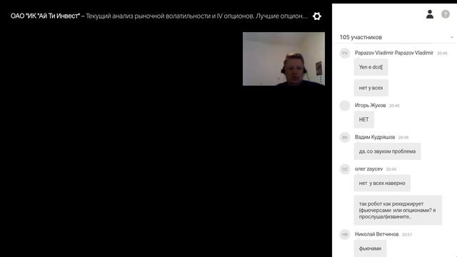 Текущий анализ рыночной волатильности и IV опционов смотреть онлайн