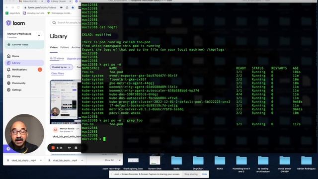 CKAD Lab 33 (Kubernetes Certification) Practice Lab:  Logs Of A Pod Running In An Unknown Namespace
