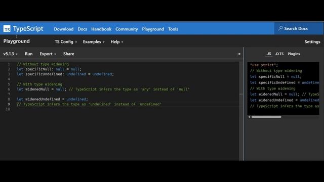 Understanding Typescript Type Widening смотреть онлайн