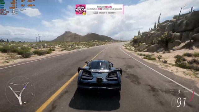 RX 6600 + R5 3600 - Forza Horizon 5 Benchmark смотреть онлайн
