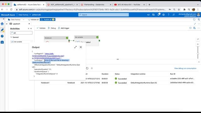 #10. Azure Data Bricks - Send exception/error message from Notebook to Pipeline смотреть онлайн