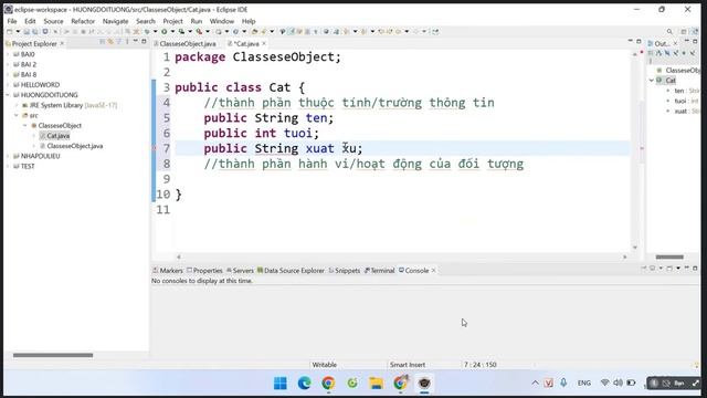 java #3: thực hành lập trình hướng đối tượng | Lê Nguyên смотреть онлайн