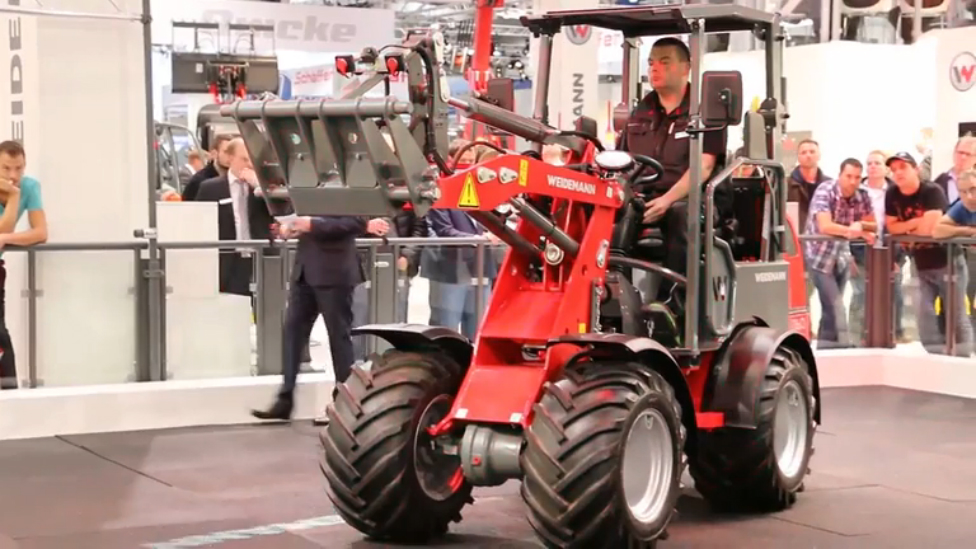 Погрузчики Weidemann на выставке Agritechnica 2015 смотреть онлайн