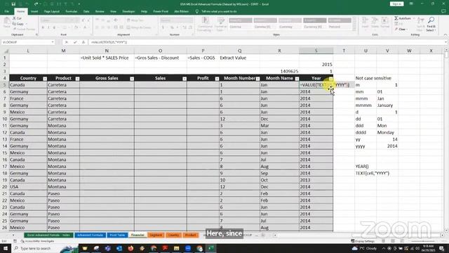 MS Excel Advanced Formula FREE Training смотреть онлайн