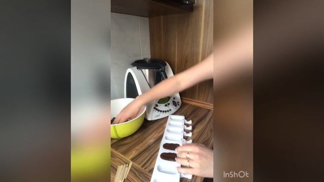 Пирожное картошка в виде эскимо Идея для детского праздника Candybar (термомикс рецепт)