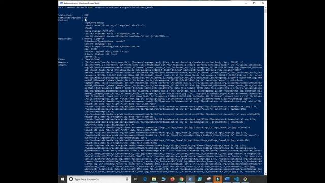 How to cURL Contents from the Internet with Windows Powershell Terminal смотреть онлайн