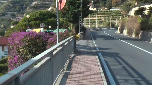 ИТАЛИЯ: Лимоны на деревьях... дорога на Францию... Italy France смотреть онлайн
