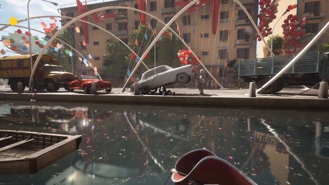 Рафик - Держит машину одной рукой !