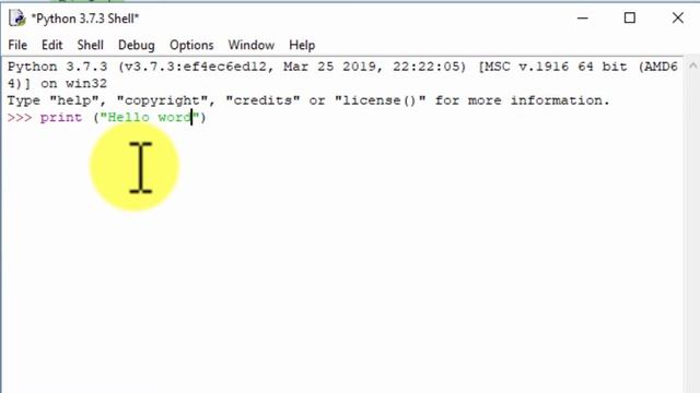 Menjalankan script Python Melalui IDLE Python смотреть онлайн
