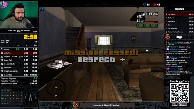 ? GTA San Andreas Any% | O PB já é realidade !pix смотреть онлайн