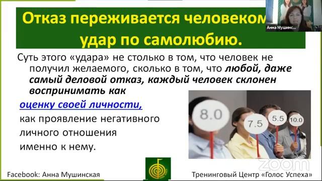 Как научиться отказывать? Умение говорить НЕТ. Мастер-класс Анны Мушинской смотреть онлайн
