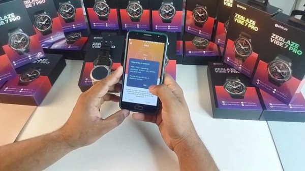 How to Connect ZEBLAZE VIBE 7 Pro Smart Watch  Video 2023 || Future Tech Bangladesh || Tech Den ||