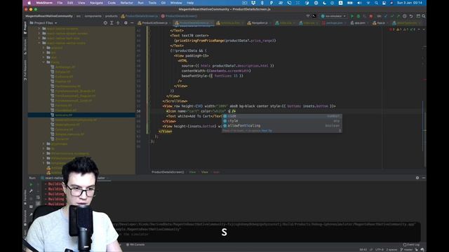 #20 - Add To Cart Button with Ripple Effect | React Native open-source eCommerce App смотреть онлайн