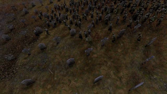 Rohan and Elves vs orcs| UEBS modded units LOTR| смотреть онлайн