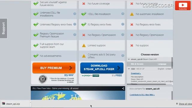 How to Fix STEAM_API.dll Missing Error. смотреть онлайн