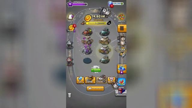 Merge Battle Car Tycoon Game ? Gameplay ? All Cars - Max Level ? Android and iOS Games! смотреть онлайн