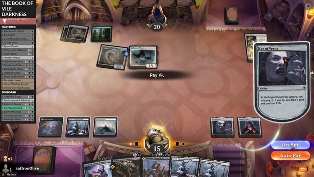 Against the Odds: The Book of Vile Darkness | Vecna Tron | Standard 2022 MTG Gameplay & Deck Tech смотреть онлайн