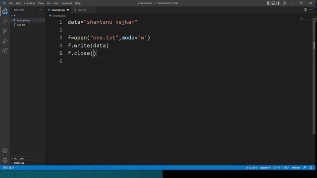 X Mode in Python | File Handling in Python | Prevent Data Loss While Writing смотреть онлайн