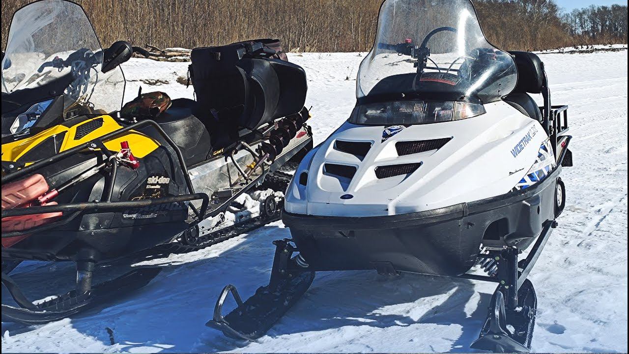 ПРОГНАЛ НА СНЕГОХОДЕ POLARIS смотреть онлайн