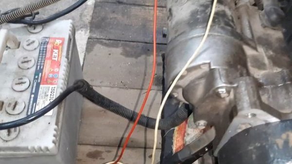 Lombardini LDW 1603 ,первый запуск.